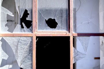 broken window