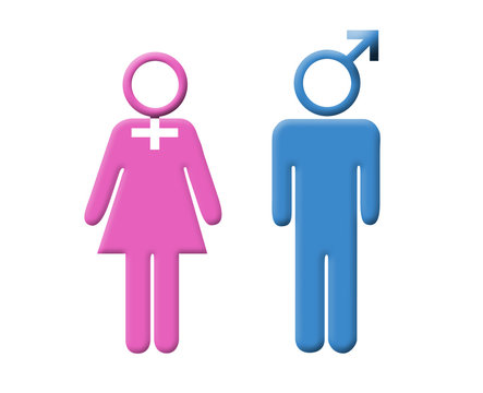 Mann-Frau-Symbol