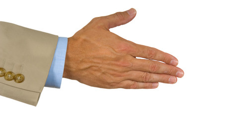 Obraz premium Offered hand