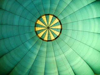 Deurstickers hot air balloon © james meijer