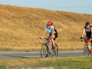 biking couple