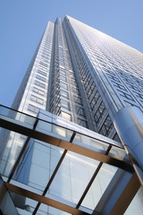 Obraz premium Canary Wharf building - looking up