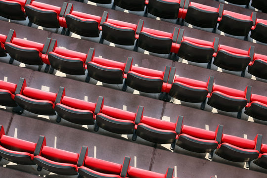 Seats in stadion