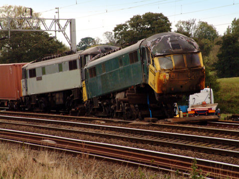Fototapeta Rail Accident