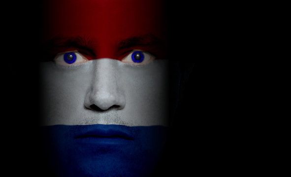 Dutch Flag - Male Face