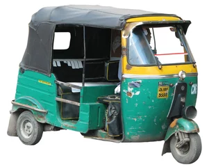 Foto op Plexiglas rickshaw 02 (avec ombre) © Brad Pict