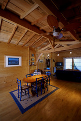 intérieur d'un chalet