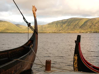 Voilages Cercle polaire Proue des navires vikings