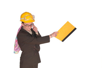 female construction supervisor