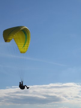 Paragliding in Dorset