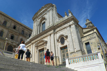 Obraz premium Caltagirone chiesa di Santa Maria del Monte