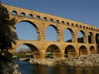Acrylic prints Pont du Gard pont du gard