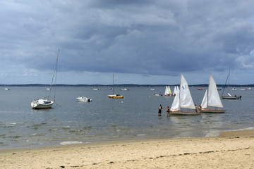 Obraz premium école de voile