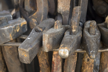 Medieval black smiths tool