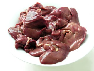 chicken raw livers