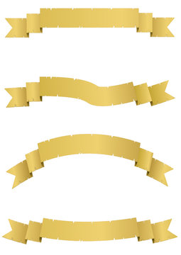Collection de bandeaux parchemin