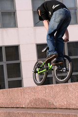 bmx und fahrradfahren