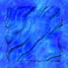 Background illustration of silky blue material