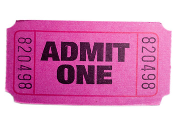 Admit one ticket