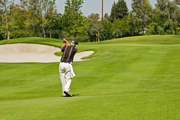 Obraz premium Playing Golf
