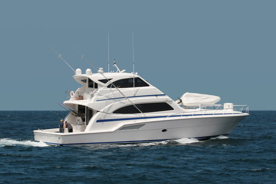 Fototapeta Yacht At Sea