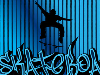 skateboard background © Julydfg