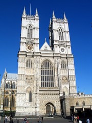 Fototapeta na wymiar Westminster Abbey w Londynie