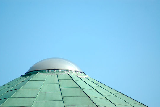 Kupferdach und Glaskuppel