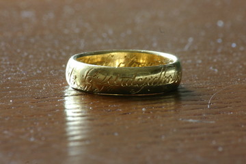 L'unico anello, The lord of the Ring, Tolkien