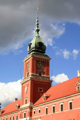 Fototapeta premium Royal Castle in Old Town, Warsaw, Poland