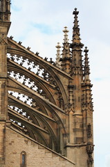 Detail of gothic architecture