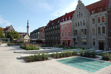 place pittoresque de Tallinn 