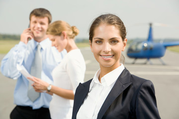 Confident  young  woman