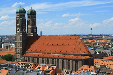 Obraz premium Frauenkirche Munich