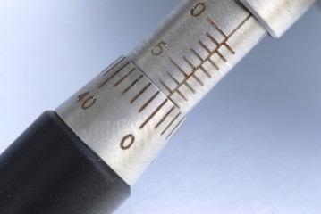 Naklejka premium contrôle de la qualité, mesure