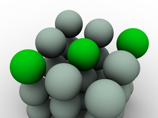 three-dimensional concept