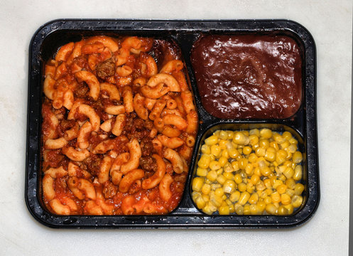 Macaroni And Beef Tv Dinner