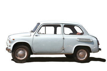 Obraz na płótnie Canvas Vintage Ukrainian Car 50-60's