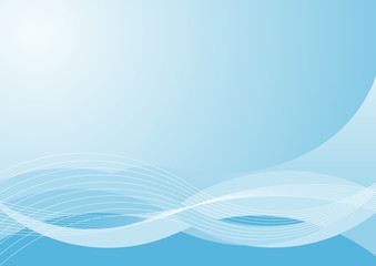 beautiful abstract vector winter background