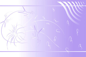 Fototapeta na wymiar Background violet