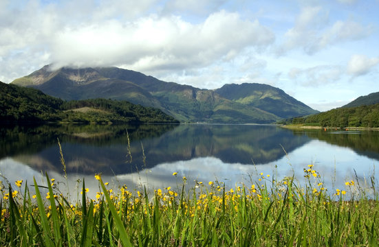 Mountain reflections