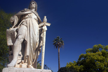 Statue de la place clemenceau