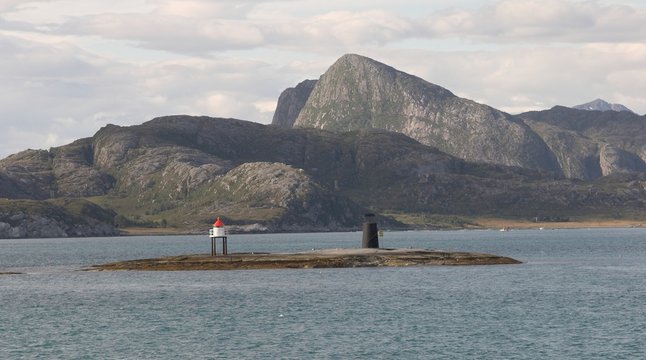 Coastline and mountain