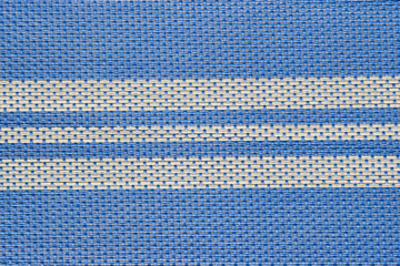 striped blue and white textile background