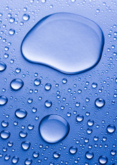 Big water drops