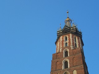 Fototapeta na wymiar Wieża kościoła