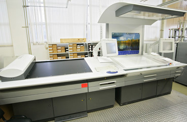 The publishing equipment