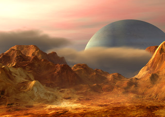 Space landscape © Andrea Danti