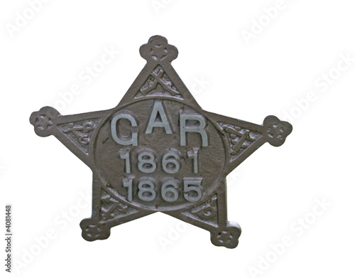 “Grand Army of the Republic Grave Marker” Stock photo and royalty-free