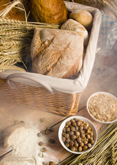 Fototapeta premium Bread arrangement